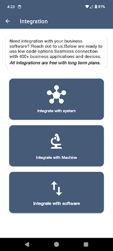Plant Management - iFactory Screen 2