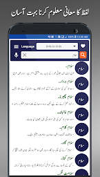 Offline Urdu Lughat  -  Urdu to Urdu Dictionary