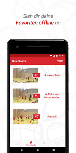 Ballschule Screen 2