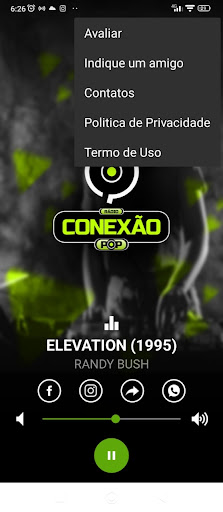 Rádio Conexão POP Screen 3