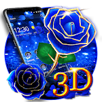 Cover Image of Download 3D Love Rose Theme 1.1.18 APK