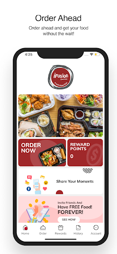 Android application iFusion Express screenshort