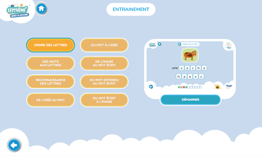 Lecthème  - Vers la lecture
