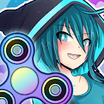 Cover Image of Tải xuống Anime Fidget Spinner Battle 1.0.4 APK