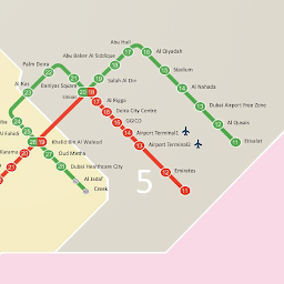 Icon image Dubai Metro Map