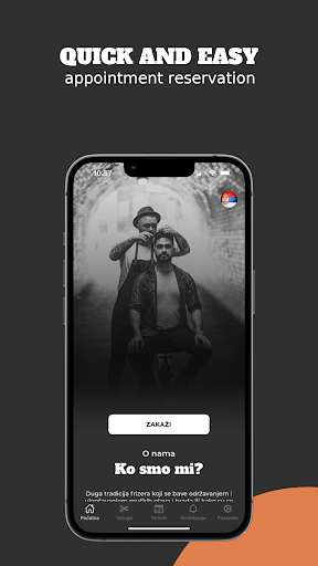 Android application Barbershop Berberinjo screenshort