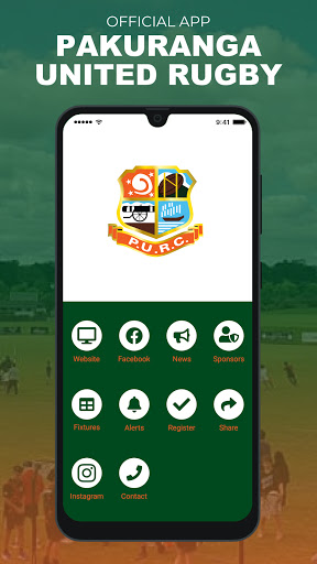 Android application Pakuranga United Sports screenshort