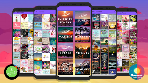 Android application Buenos días, tardes y noches screenshort