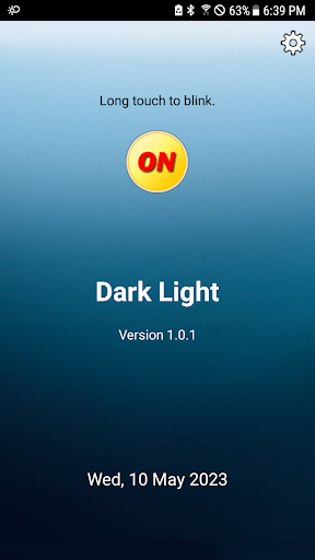Android application Dark Light - flashlight screenshort