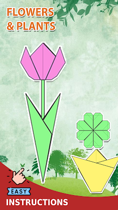 Origami : Flower and Plantsのおすすめ画像3