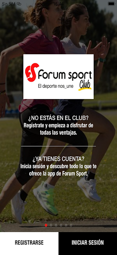 Android application Forum Sport screenshort