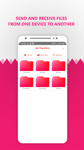 Android application Air Transfery - WiFi File Tran screenshort