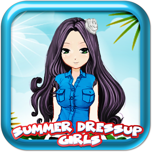 Dress Up Summer Beach For Girl  Icon