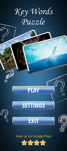 Android application Key Words Puzzle Associations screenshort