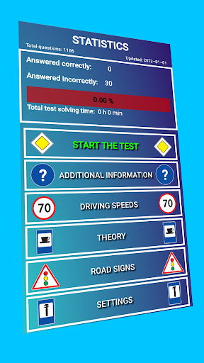 Road Traffic Rules Test 2023