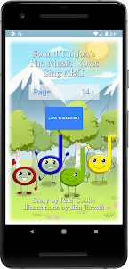 The Music Notes Sing ABC