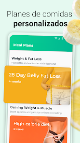 Captura de Pantalla 4 Contador de calorías y Dieta android