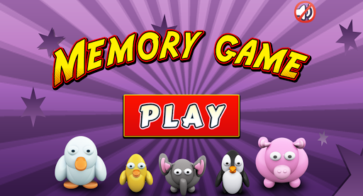 Animal Memory Game