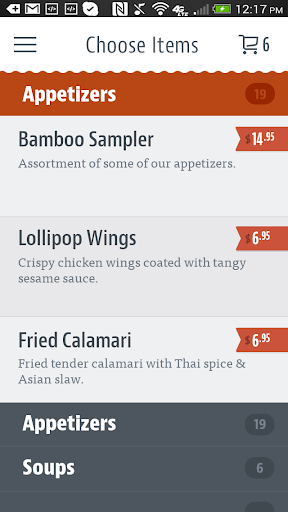 Bamboo Thai To Go Screen 3
