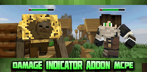 Damage Indicator Addon MCPE