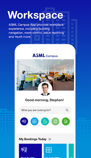Android application ASML Campus screenshort
