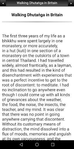 Walking Dhutanga in Britain Screen 2