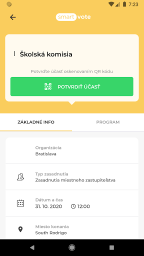 Smartvote Screen 2