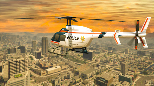 Police Shooting Gangster Chase