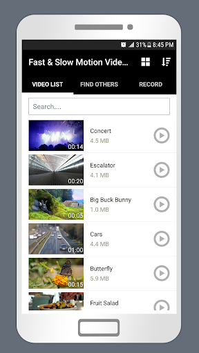 Screenshot of Fast & Slow Motion Video Maker