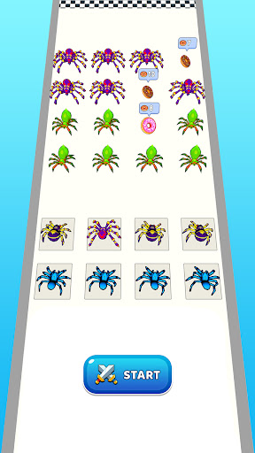 Spider Chaos Merge and Fight