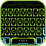 Cover Image of Unduh Tema Keyboard Cahaya Neon  APK