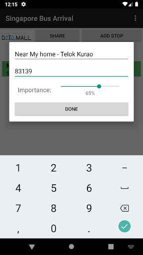 Singapore Bus Arrival