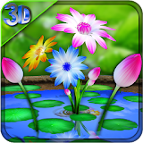 3D Flowers Touch Wallpaper icon