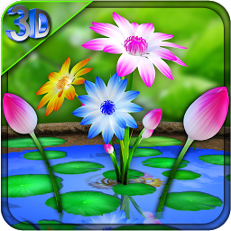 Icon image 3D Flowers Touch Wallpaper