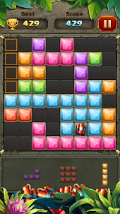 Jewel Blast Gem-Block Puzzle