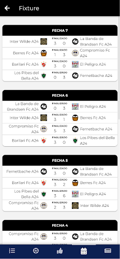 Liga del Sur Screen 3