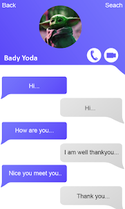 Baby Yoda Video Call