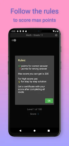11th Grade Math Challenge - Screenshot 4