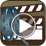 Movie fan video player icon