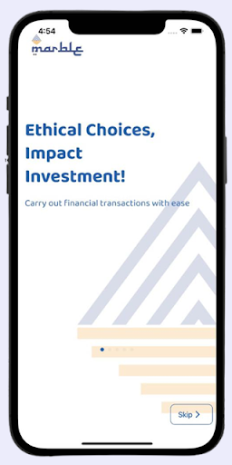 Android application Marble Invest screenshort
