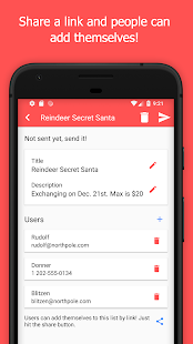 Simple Secret Santa Generator 3.0.8 APK screenshots 3