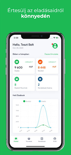 Android application Munch - Store Manager screenshort