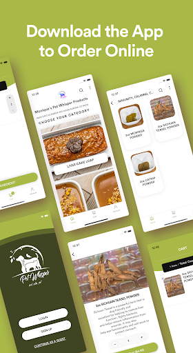 Android application Pet Whisper Products screenshort