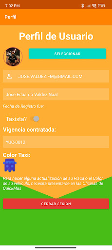 Coox - Servicio de Taxi Screen 3