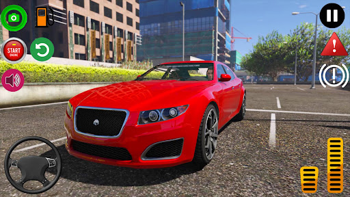 Android application Manual Car Driving Games 3D screenshort