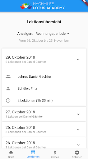 Nachhilfe Lotus Academy Screen 3