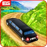 Limousine Car Taxi Offroad Parking Simulator 2018 icon