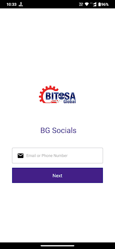 Android application BG Socials screenshort