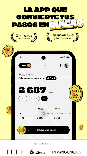 Vista previa de la aplicación
