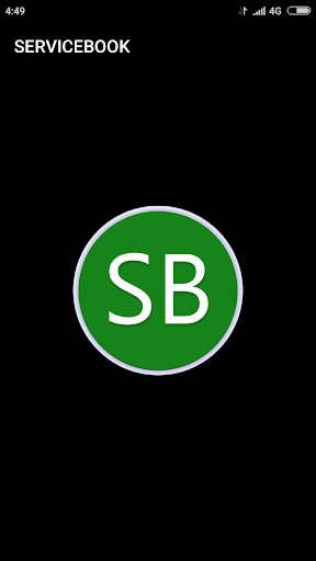 Android application Servicebook Technology screenshort